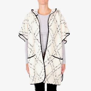 ULLA JOHNSON Anjelica bouclé hooded cape NWT! $578 orig